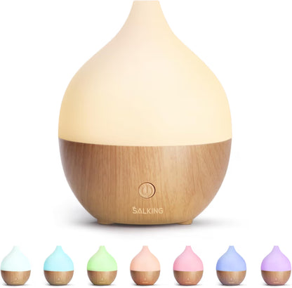 Aroma Mist Diffuser (white & wood grain)
