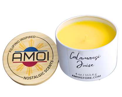 4oz Container Candle – Calamansi Juice