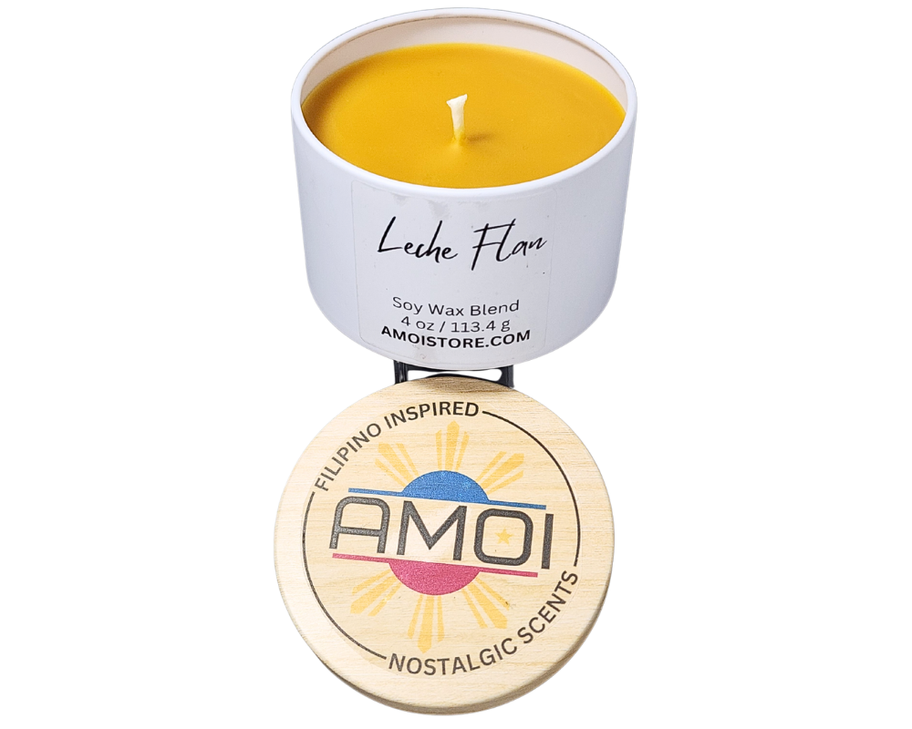 4oz Container Candle – Leche Flan
