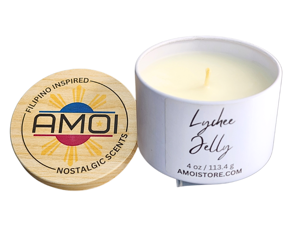 4oz Container Candle – Lychee Jelly