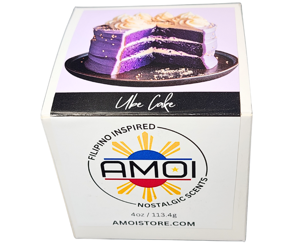 4oz Container Candle – Ube Cake