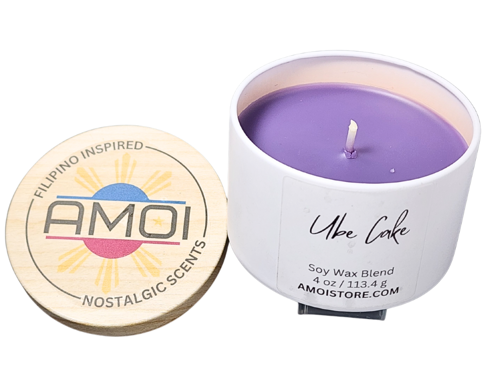 4oz Container Candle – Ube Cake