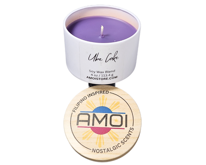 4oz Container Candle – Ube Cake