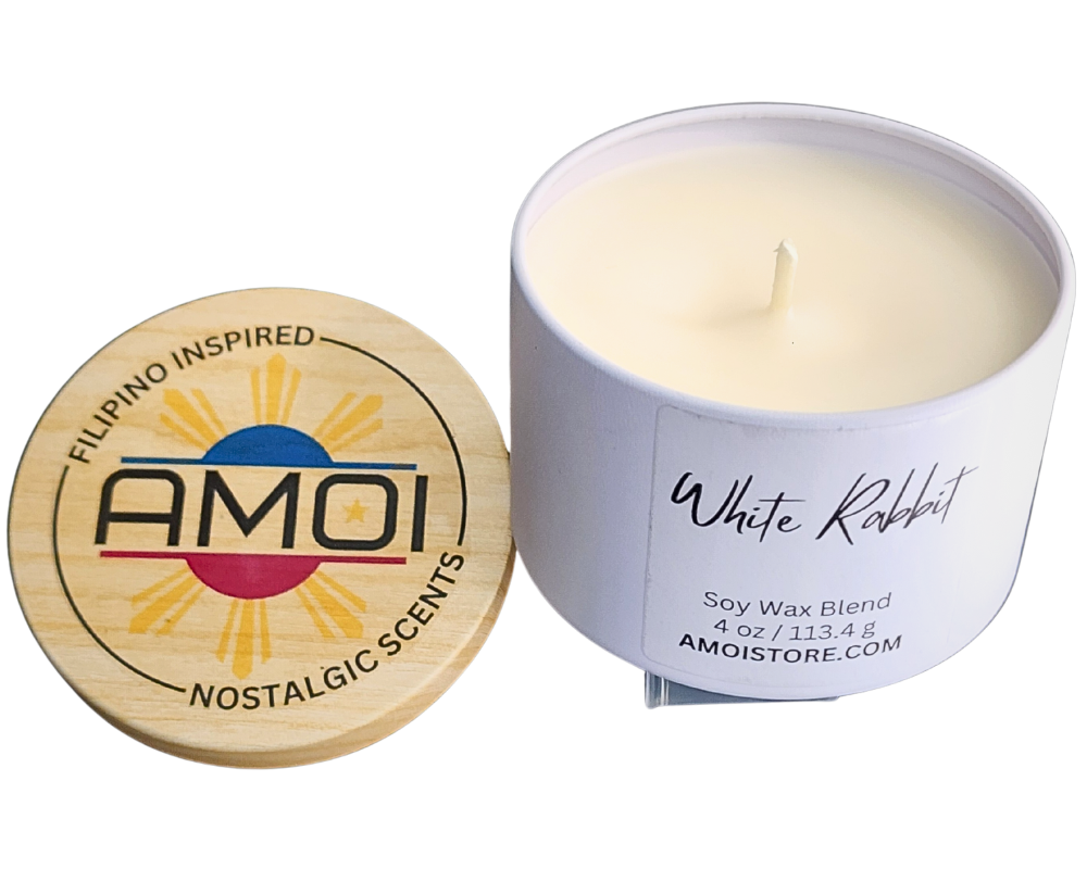 4oz Container Candle – White Rabbit