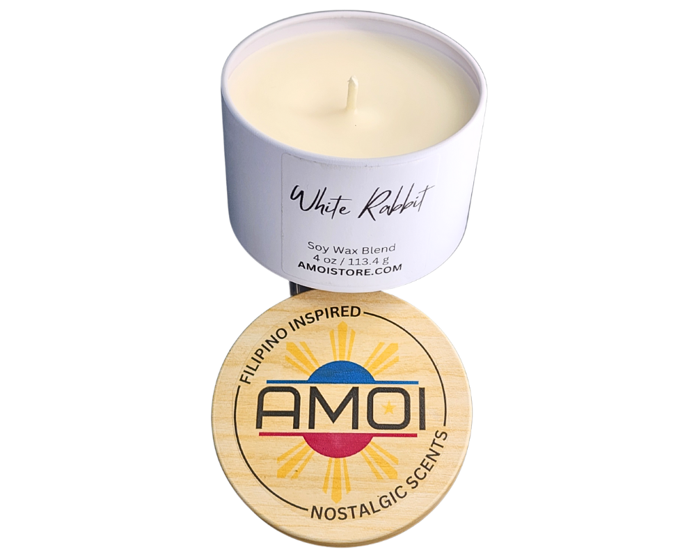 4oz Container Candle – White Rabbit