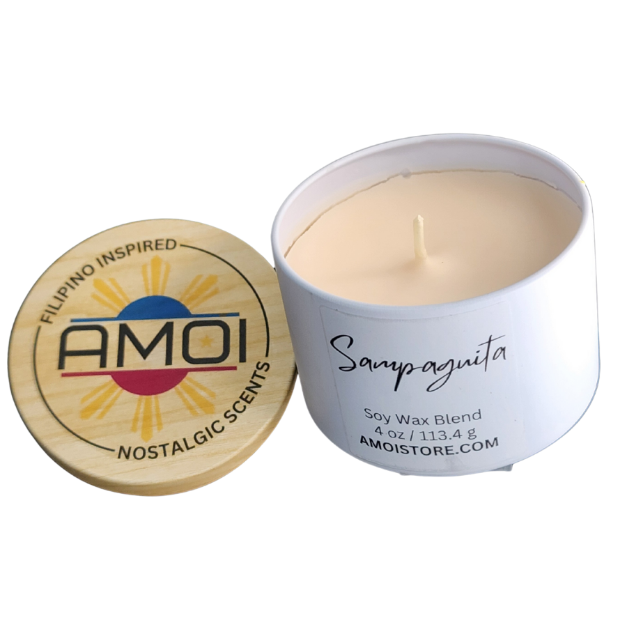4oz Container Candle – Sampaguita