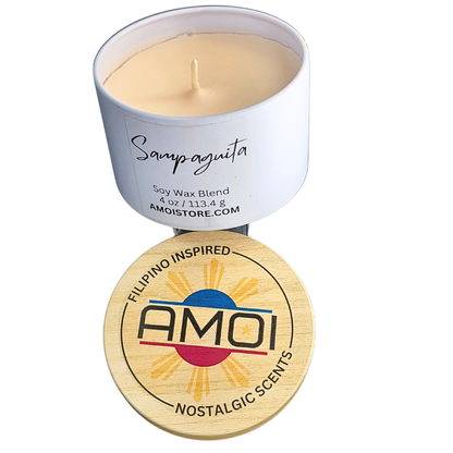 4oz Container Candle – Sampaguita