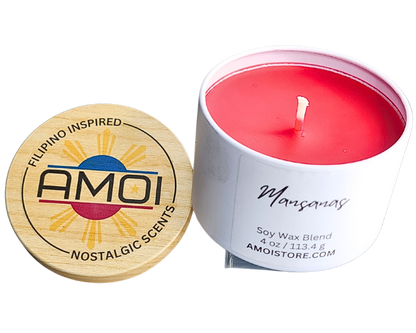 4oz Container Candle – Mansanas