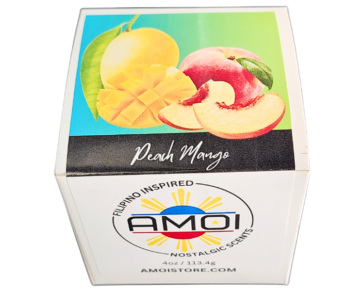 4oz Container Candle – Peach Mango
