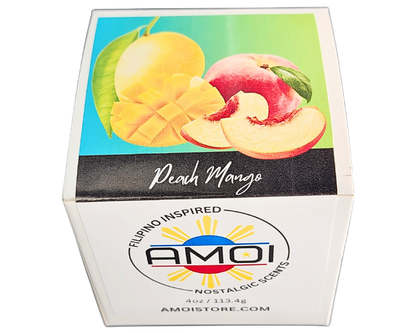 4oz Container Candle – Peach Mango