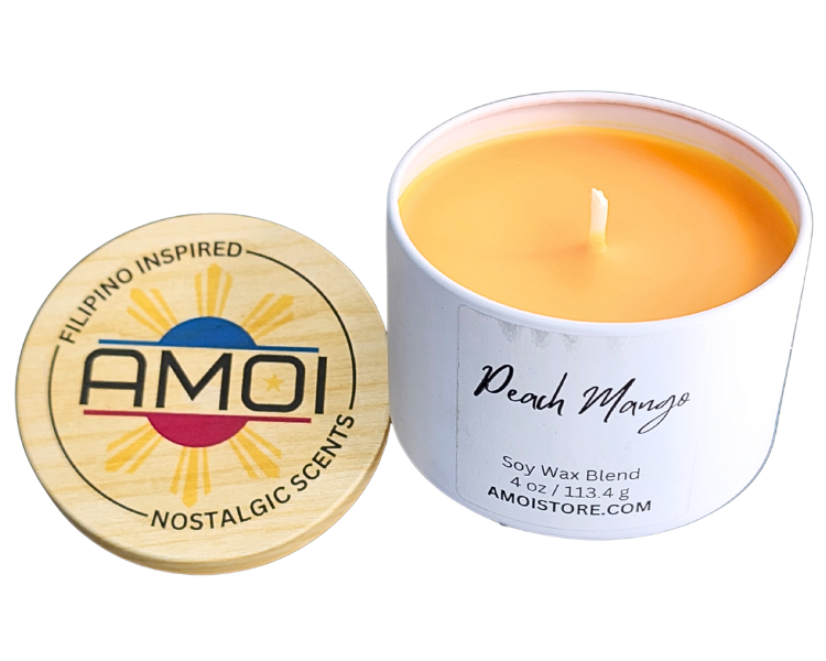 4oz Container Candle – Peach Mango