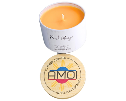4oz Container Candle – Peach Mango