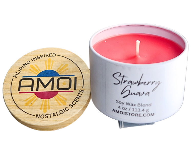4oz Container Candle – Strawberry Guava