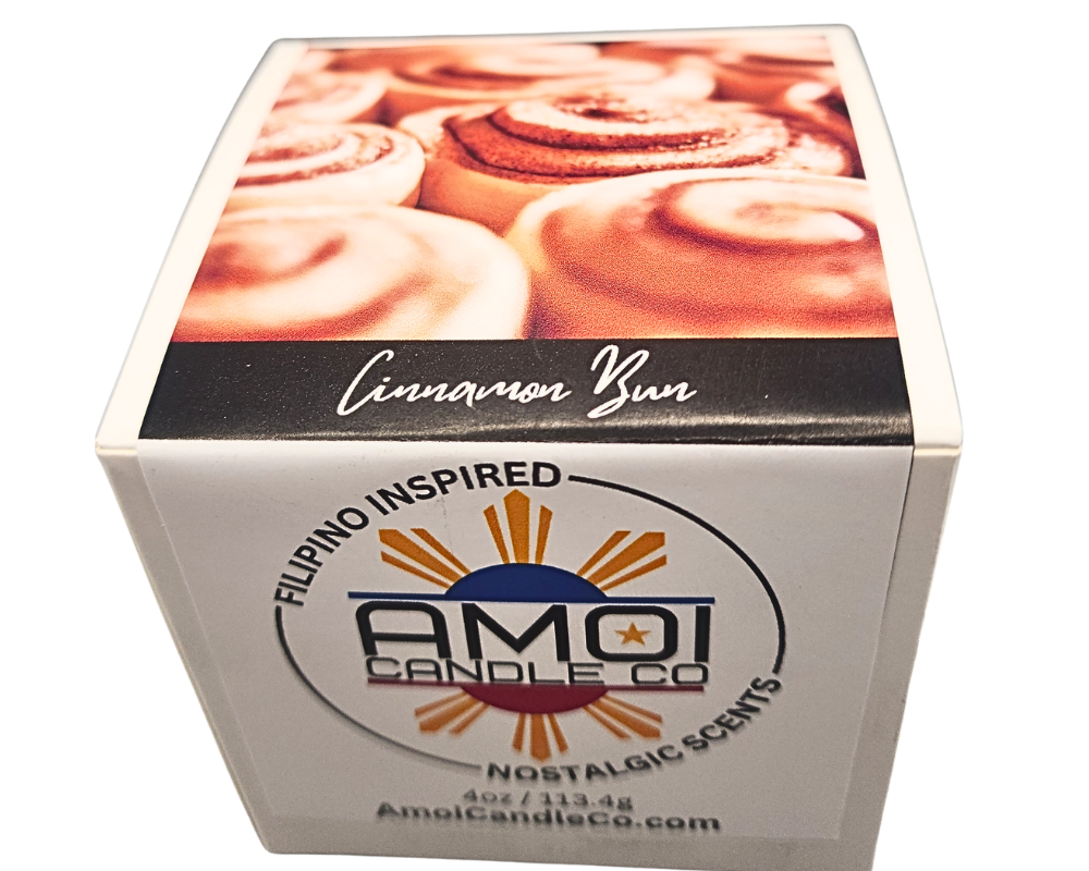 4oz Container Candle – Cinnamon Bun