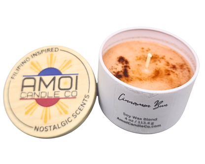 4oz Container Candle – Cinnamon Bun