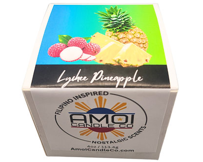 4oz Container Candle – Lychee Pineapple