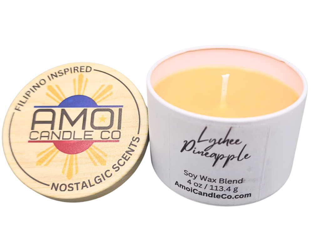 4oz Container Candle – Lychee Pineapple