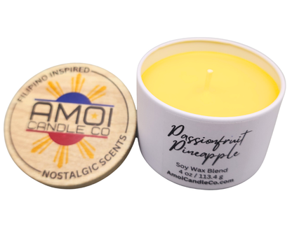 4oz Container Candle – Passionfruit Pineapple