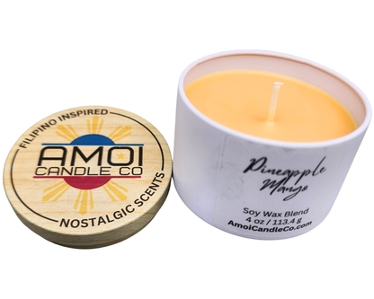 4oz Container Candle – Pineapple Mango