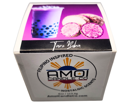 4oz Container Candle – Taro Boba