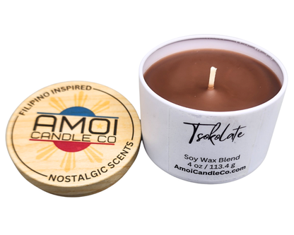 4oz Container Candle – Tsokolate