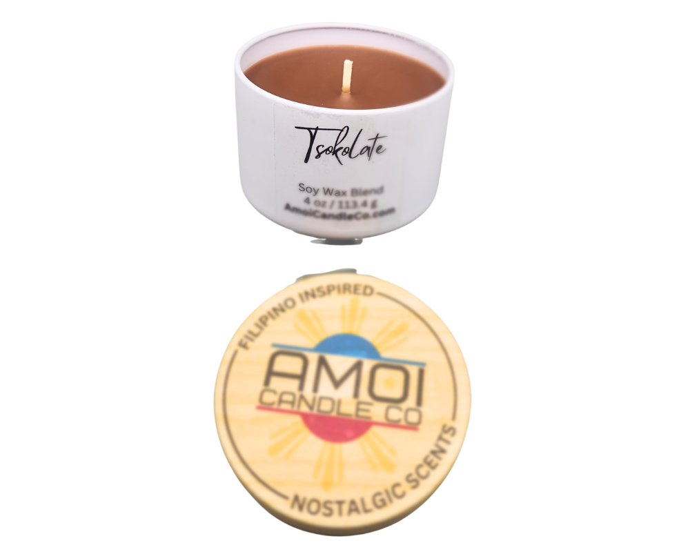 4oz Container Candle – Tsokolate