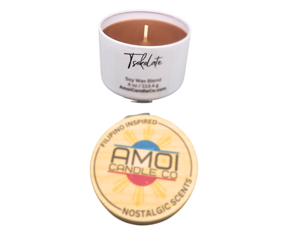 4oz Container Candle – Tsokolate