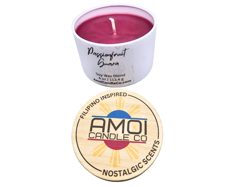 4oz Container Candle – Passionfruit Guava
