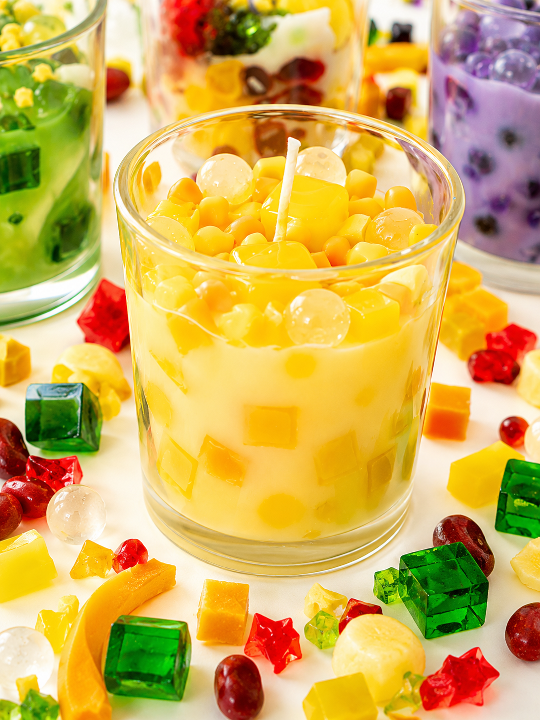 Mango Boba Real-Life Drink Candle 7oz