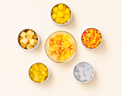 Mango Boba Real-Life Drink Candle 7oz