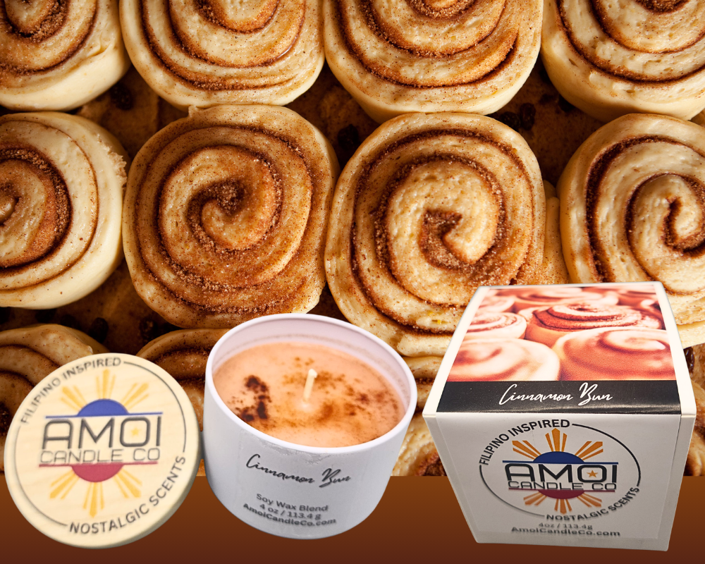 4oz Container Candle – Cinnamon Bun