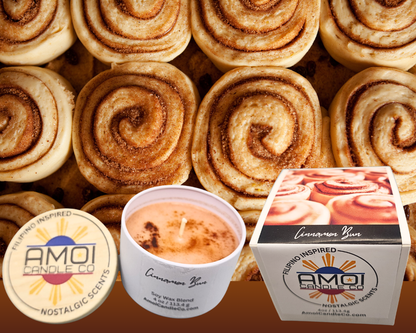 4oz Container Candle – Cinnamon Bun