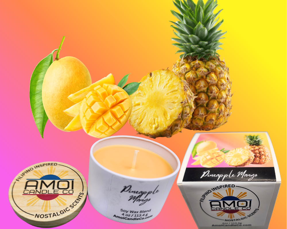 4oz Container Candle – Pineapple Mango