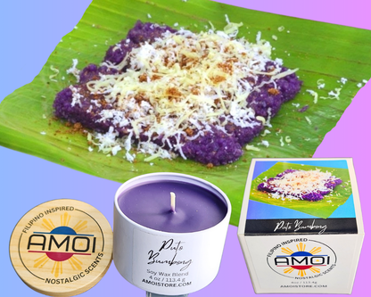 4oz Container Candle – Puto Bumbong