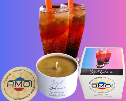4oz Container Candle – Sago’t Gulaman
