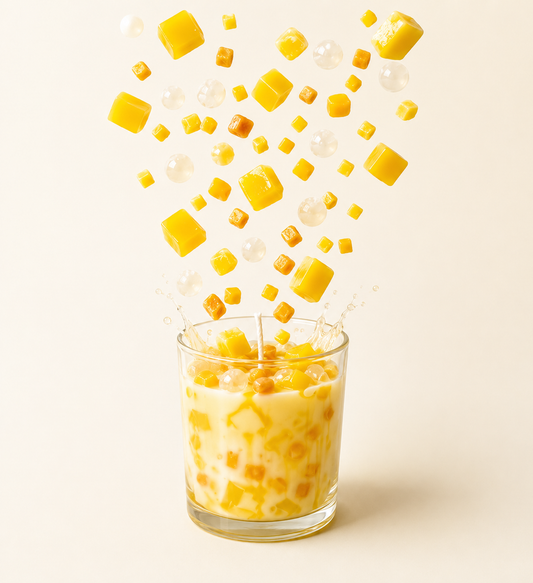 Mango Boba Real-Life Drink Candle 7oz