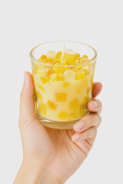 Mango Boba Real-Life Drink Candle 7oz